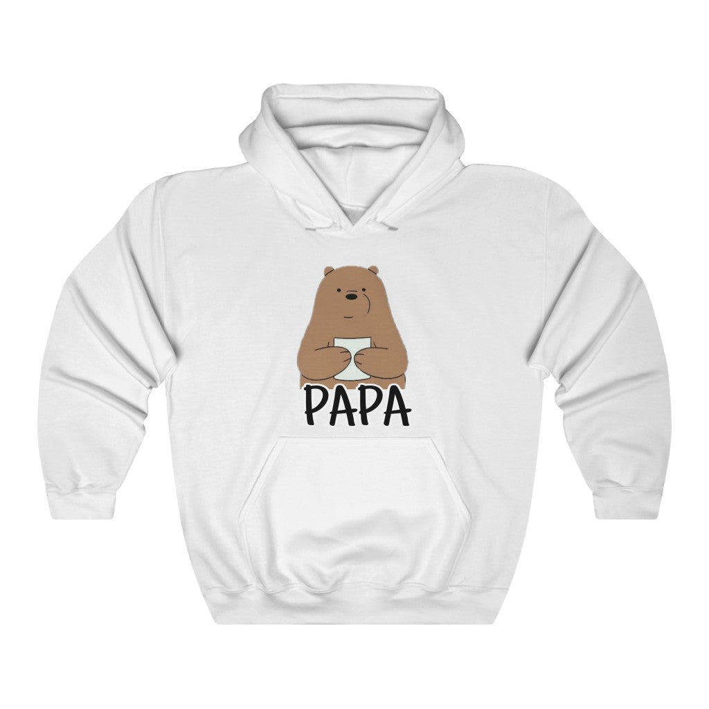 Men's Heavy Blend™ Papa Hoodie / Papa Bear / Bear Gifts / Father's Day / Father's Day Gifts / Dad Gifts / Cute Matching Shirts / Family Gifts