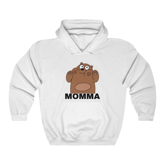 Women's Heavy Blend™ Momma Bear Hoodie / Mamma Bear / Mother / Mom / Mom Gifts / Mother's Day / Family Matching Shirts