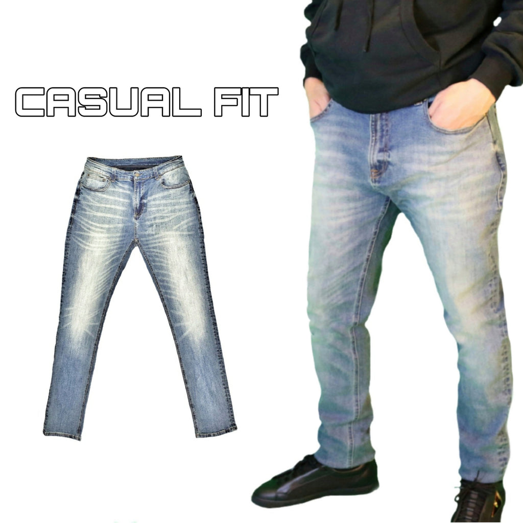 Casual Fit Men's Jeans (Attachable Winter Liner Included)